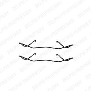 LX0236, Комплектующие, колодки дискового тормоза OPEL,RENAULT,MB,DACIA