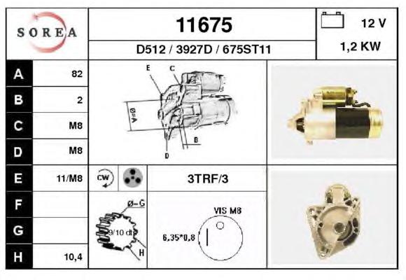 11675, Стартер