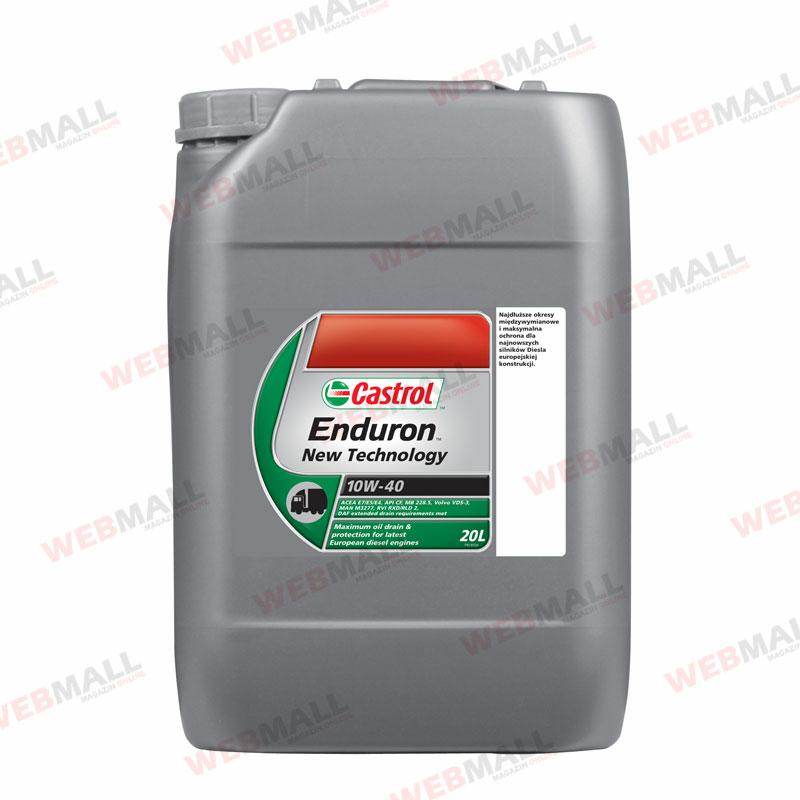 10w40 Vecton LD 208L, 15B34B Масло моторн. Castrol VECTON LONG DRAIN 10W-40 E6/E9 208л,
Castrol Enduron 10W-40 — моторное масло для мощных дизельных двигателей, предназначенное для использования с продлёнными интервалами замены, что позволяет механикам автомобильных хозяйств максимально увеличить сроки эксплуатации транспорта между техническим обслуживанием. В основном применяется в двигателях европейских грузовиков и автобусов. Может также использоваться во внедорожных транспортных средствах и оборудовании, требующих данный уровень эксплуатационных свойств.