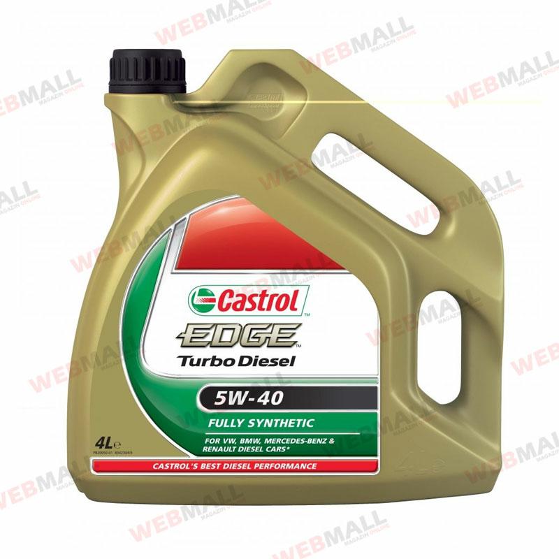 5W40 EdgeTD 4L, Castrol моторное масло4L