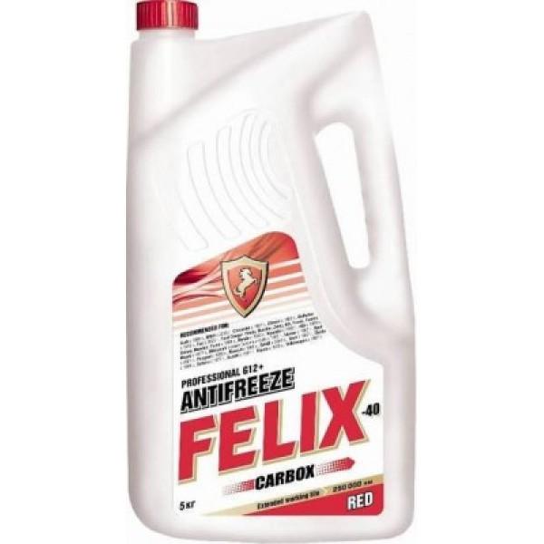 FELIX Carbox 5кг, Антифриз FELIX Carbox (красный) G12+