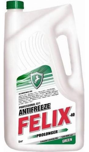 Felix Prol.con.5kg, Антифриз  G11 зеленый