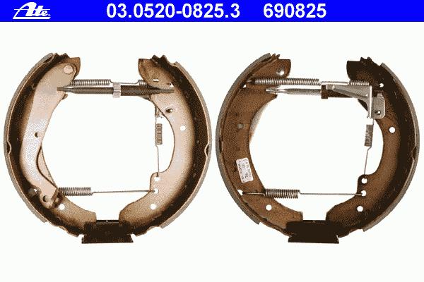 03.0520-0825.3, Комплект тормозных колодок