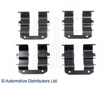 ADG048606, Комплектующие, колодки дискового тормоза KIA / HYUNDAI (Rear)