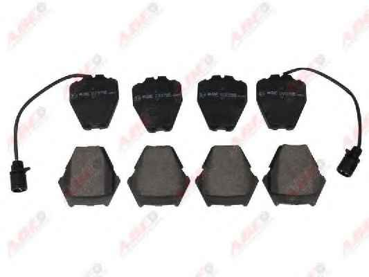 C1A049ABE, Комплект тормозных колодок, дисковый тормоз