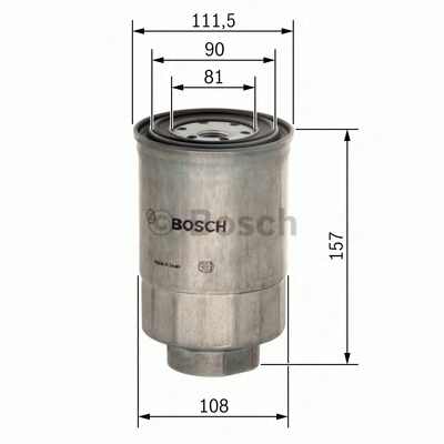 F 026 402 025, Топливный фильтр DAF