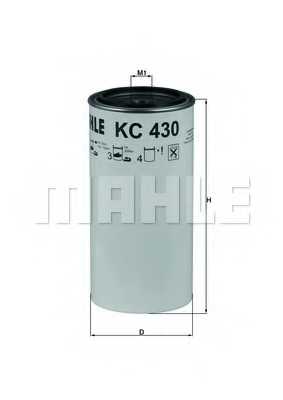 KC 430D, Топливный фильтр