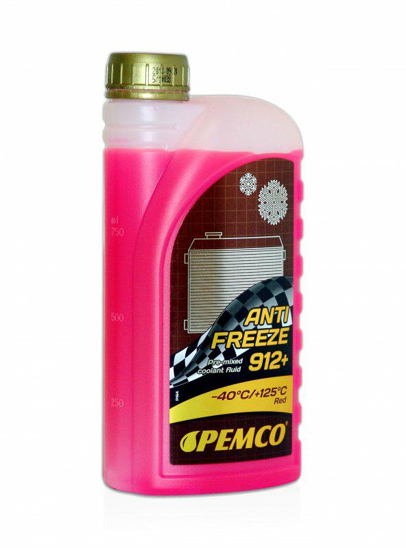 Antifreeze 912+ -40 1L, Антифриз Antifreeze 912+ (-40) 1L (розовый)