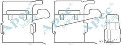KIT1136, Комплектующие, тормозные колодки