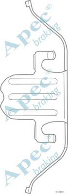 KIT1144, Комплектующие, тормозные колодки