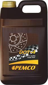 DOT 4 5L, Замена на SCT Dot 4 5L Pemco тормозная жидкость 5L