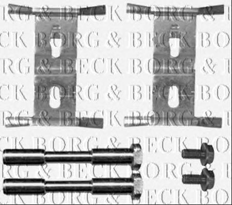 BBK1419, Комплектующие, колодки дискового тормоза