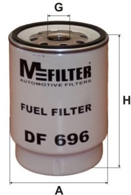 DF 696, Топливный фильтр