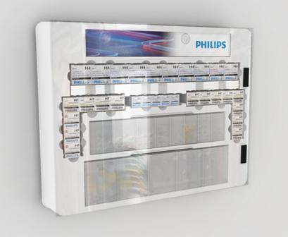 Wall dispenser 12V Phi, Wall Dispensers Philips пустой,
Пустой стенд под лампы