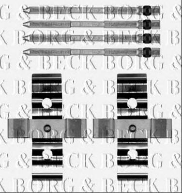 BBK1527, Комплектующие, колодки дискового тормоза