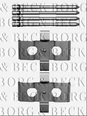 BBK1519, Комплектующие, колодки дискового тормоза