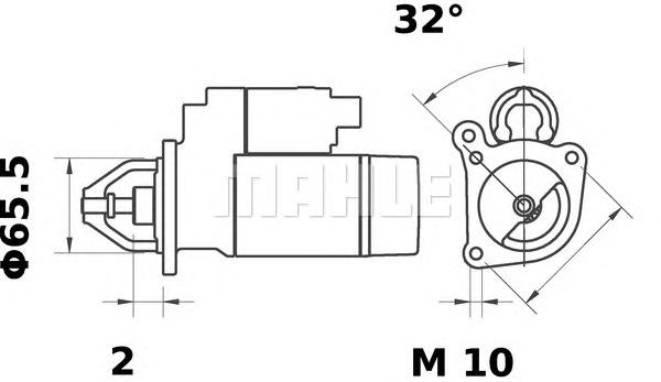 MS 375, Стартер