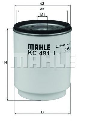 KC 491D, Топливный фильтр