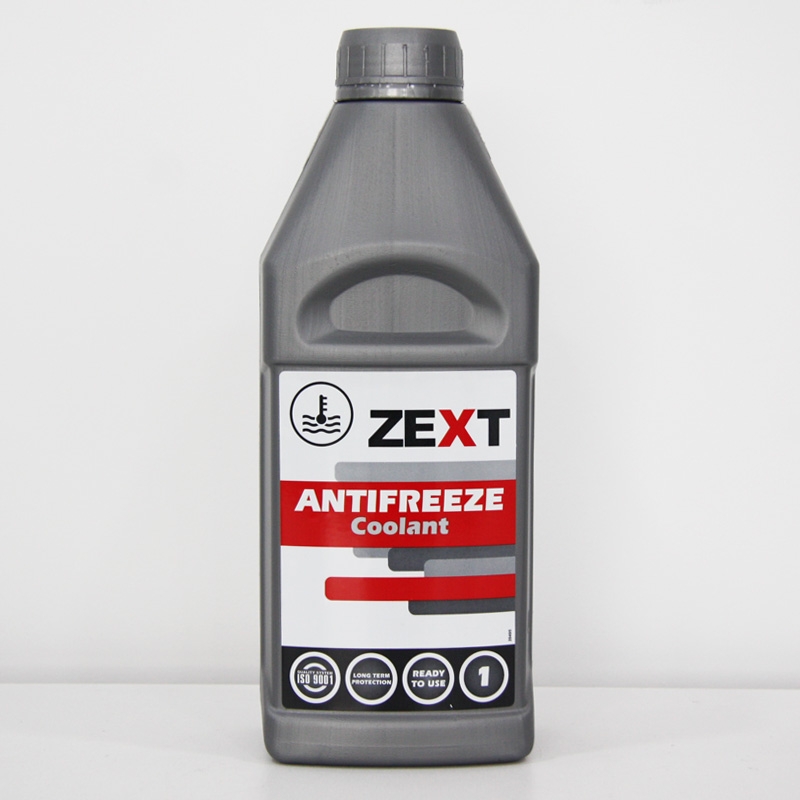 Z1B38, Жидкость охлаждающая ZEXT (-38) 1 кг. (синий)