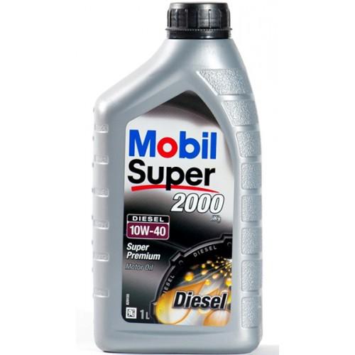 10W40 Super 2000 D 1L, Mасло моторное Mobil