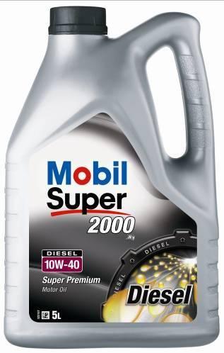 10W40 Super 2000 D 4L, Моторное масло Mobil