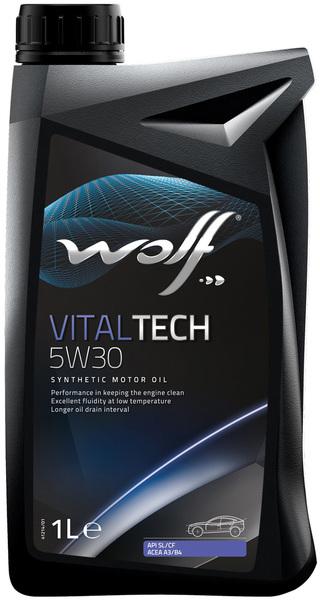 5W30 VITALTECH 1L, Масло моторное WOLF