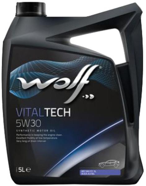 5W30 VITALTECH 4L, Масло моторное WOLF