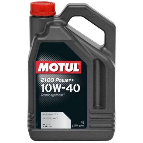 10W40 2100 POWER+ 4L, Замена=>10W40 4100 PROTECT 4L Масло моторное (100017) Motul