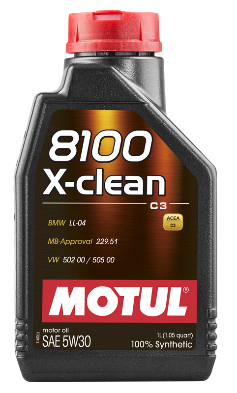 5W30 8100X-CLEAN 1L, Масло моторное Motul