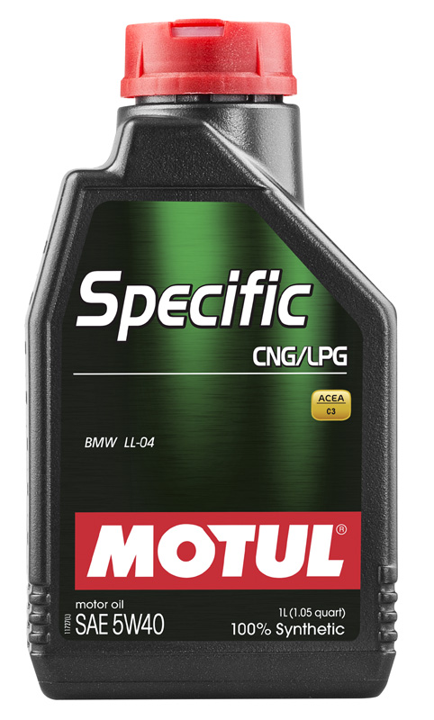 5W40 SPEC CNG/LPG 1L, Масло моторное (101717) Motul