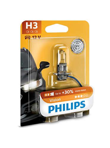 12336PRB1, Лампа H3 12V 55W PK22S PREMIUM Blister