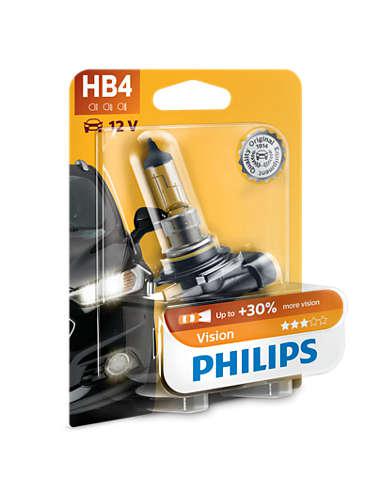 9006PRB1, Лампа HB4 Vision +30% 12V 55W P22D Blister