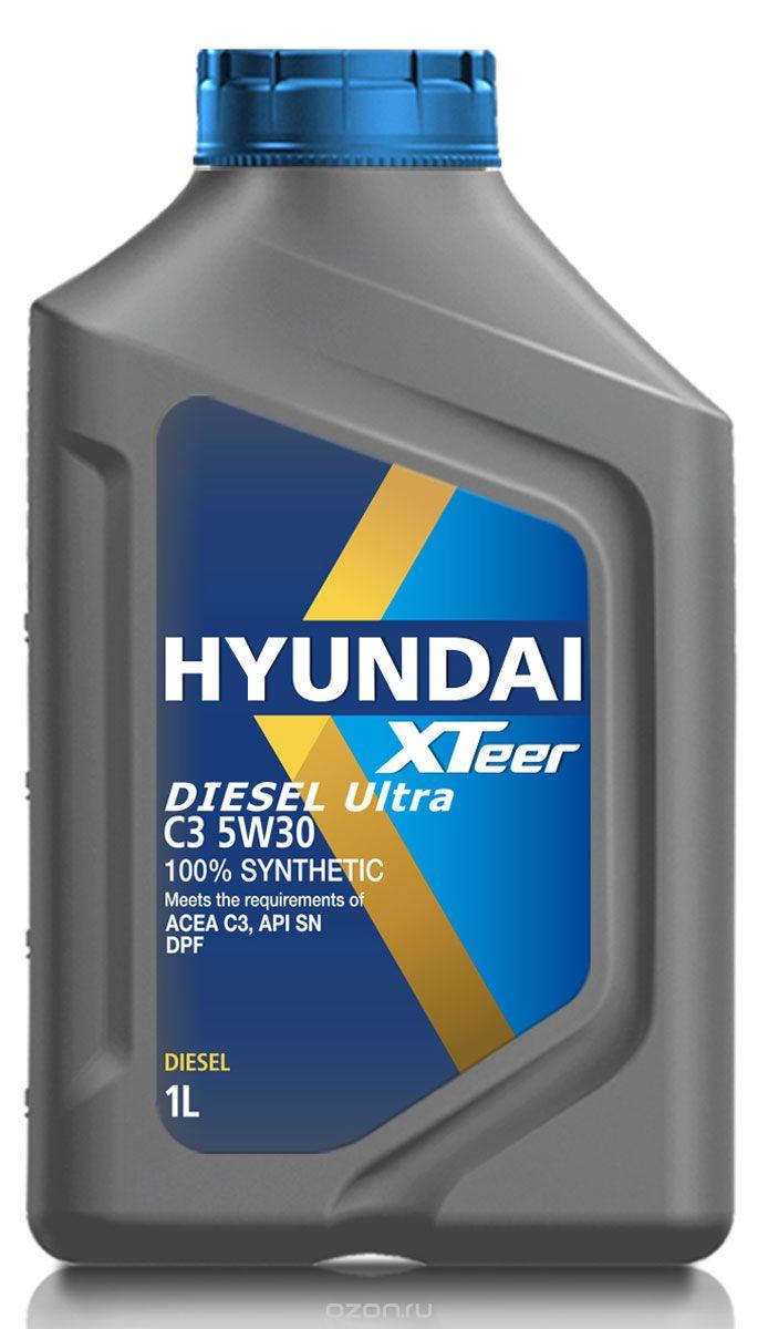 5W30 XTeer Diesel 1L, Масло моторное HYUNDAI XTeer Diesel Ultra  1L