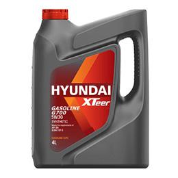 5W30 XTeer G700 4L, Масло моторное HYUNDAI XTeer G700 4L