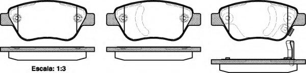 N20210, Торм. колодки передн. OPEL Corsa D