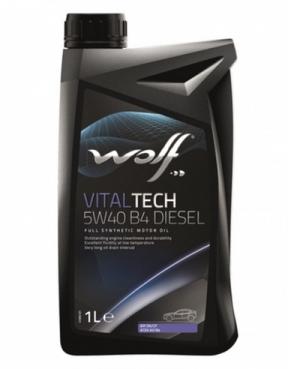 5W40 VITALTECH D 1L, Масло моторное WOLF