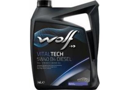 5W40 VITALTECH D 4L, Масло моторное WOLF