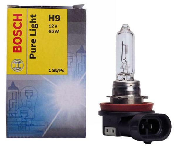 1 987 302 082, Лампа H9 Pure Light 12V 65W PGJ19-5 (carton)