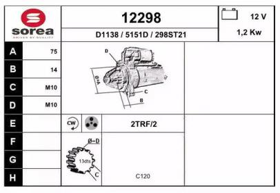 12298, Starter