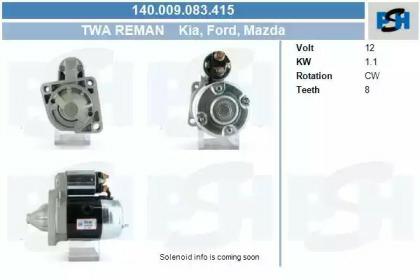 140.009.083.415, Starter