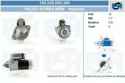 150.539.092.360, Starter