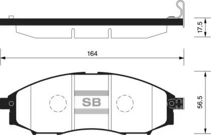 FBP2078, Brake Pad Set