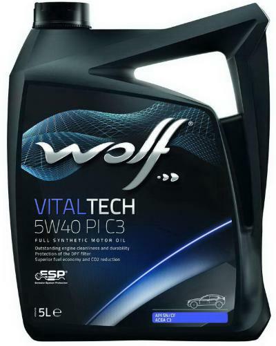 5W40 VITECH PI C3 5L, Масло моторное WOLF
