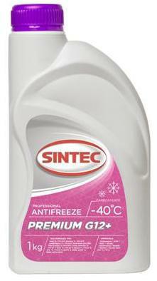 990453, Антифриз Sintec PREMIUM G12+ 1кг (красно-фиолетовый)