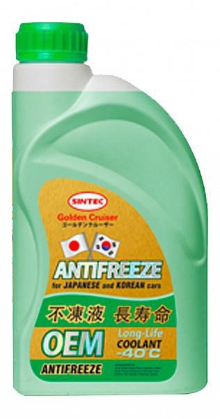990454, Антифриз Sintec OEM for JAPANESE and KOREAN cars Green 1кг (зелёный)