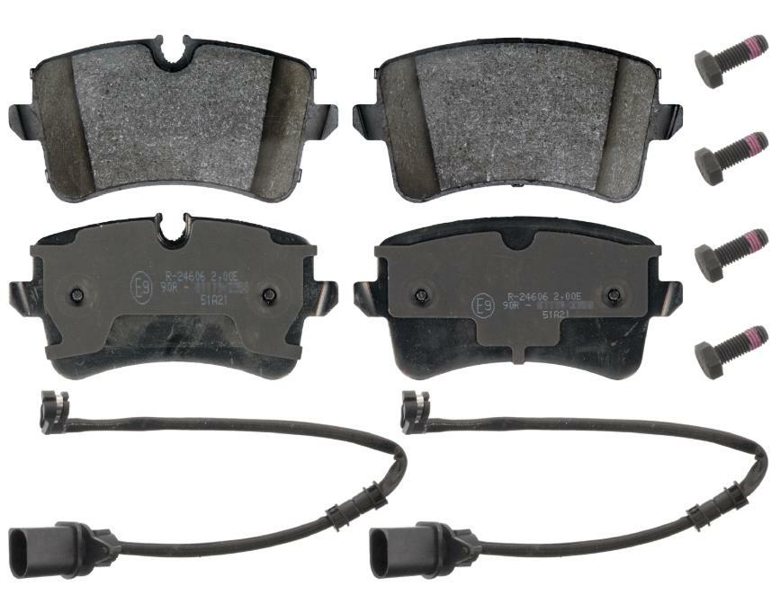 30 11 6017, Комплект тормозных колодок, + датчики, винты  AUDI A8 (09->) Rear