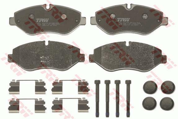 GDB1747, Комплект тормозных колодок,  IVECO DAILY (99-16) Front 20mm