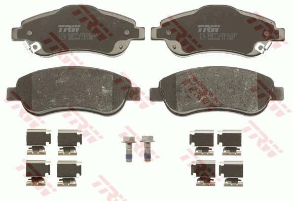 GDB3445, Комплект тормозных колодок HONDA CR-V 06- (Front) 19mm