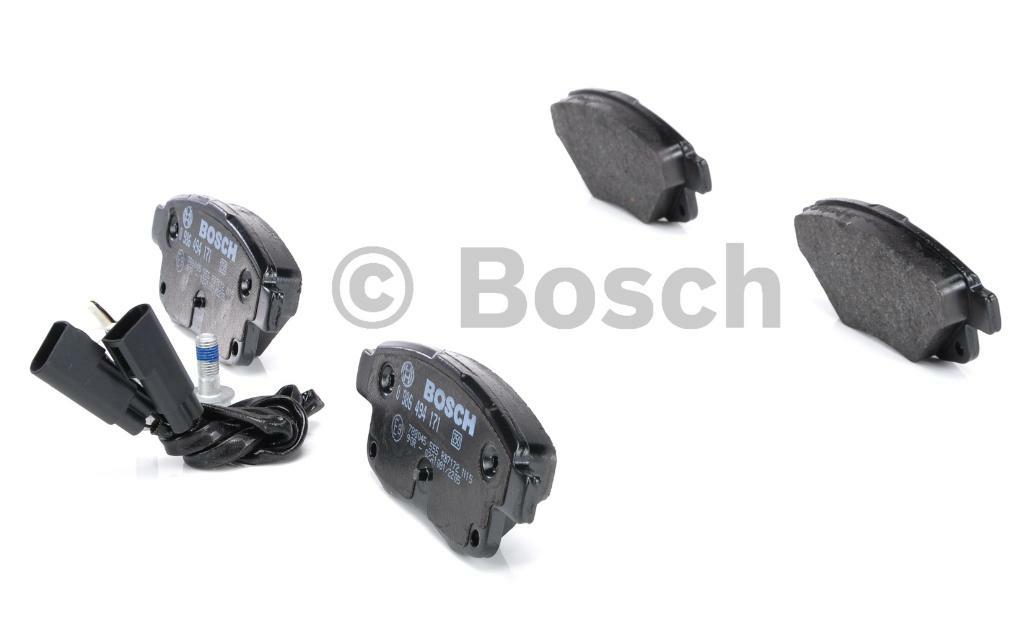 0 986 494 171, Комплект тормозных колодок, + датчик, винты  FORD(TRANSIT) ->14 (Rear)
