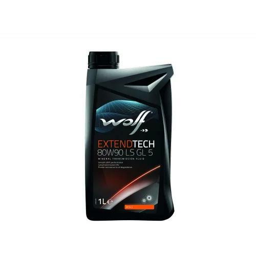 80W90 EXTENDTECH LS 1L, Масло трансмиссионное WOLF